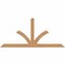 Ekena Millwork Richland Timber Gable Bracket, Western Red Cedar, 108"W x 49"H x 5 1/2"D x 5 1/2"F, 11/12 Pitch GBW108X49X0606RIC00SWR - alternate 1